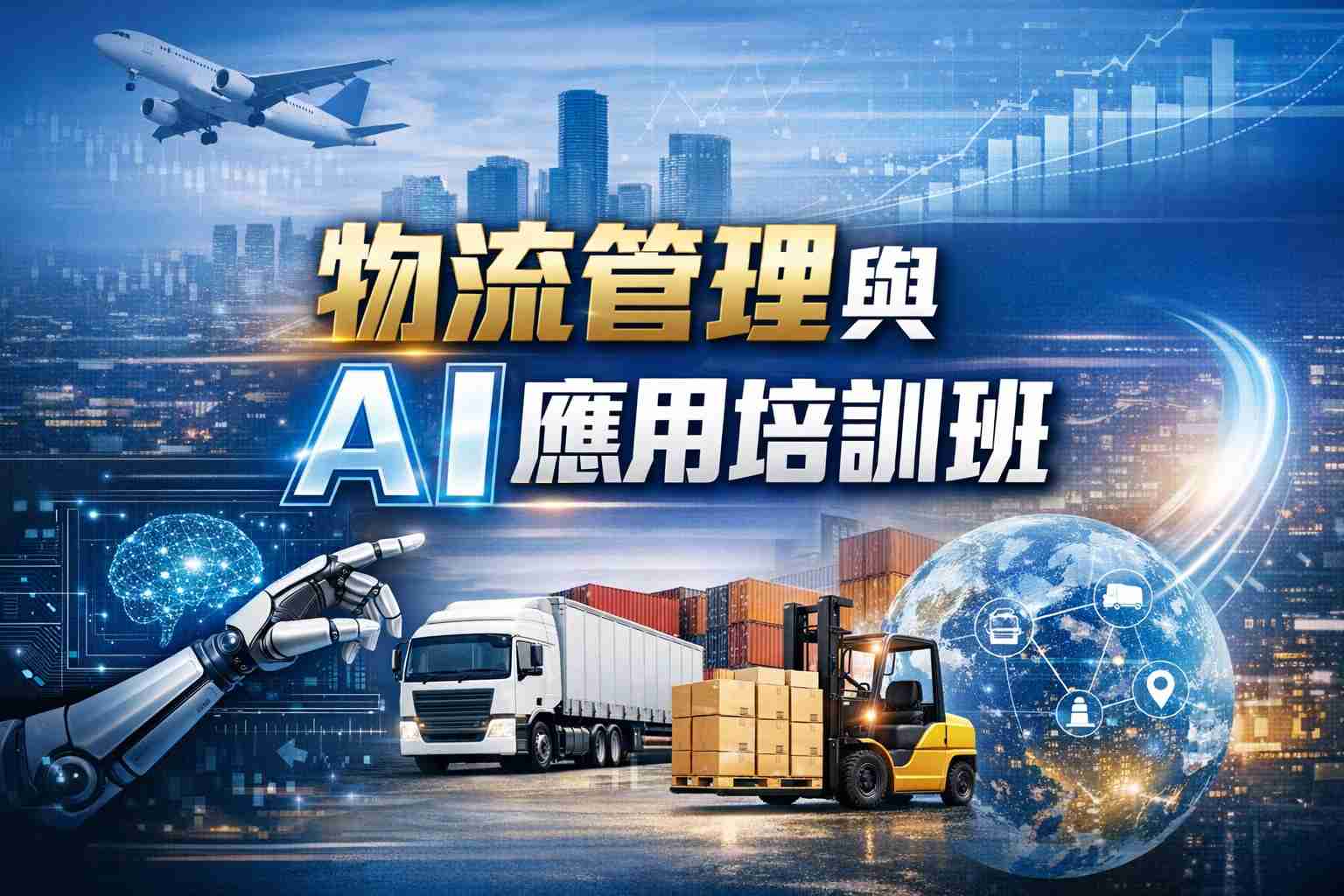 【免費就業輔導班】物流管理與AI應用培訓班